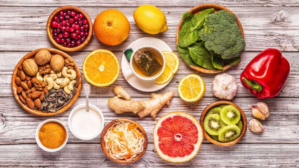 Alimentos para subir las defensas