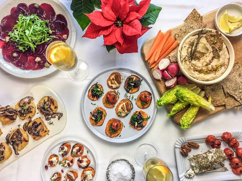 Aperitivos saludables para navidad