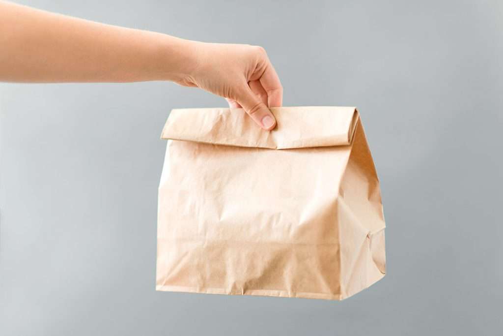 Bolsa comida para llevar