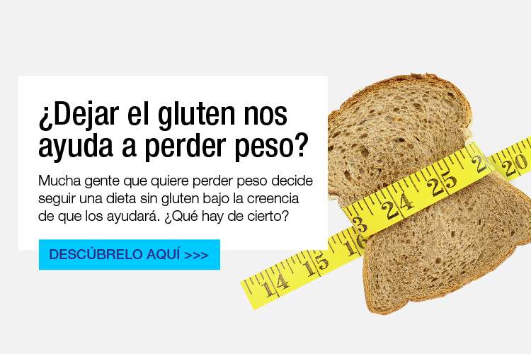Perder peso con una dieta sin gluten es posible