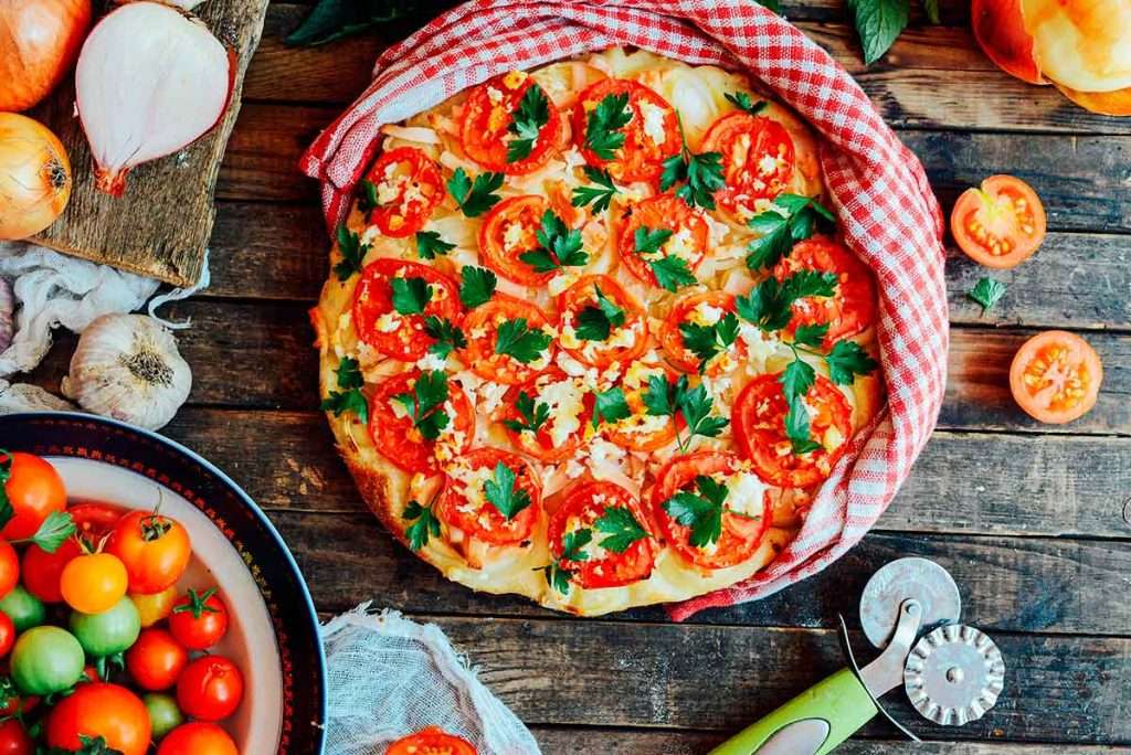 pizza saludable