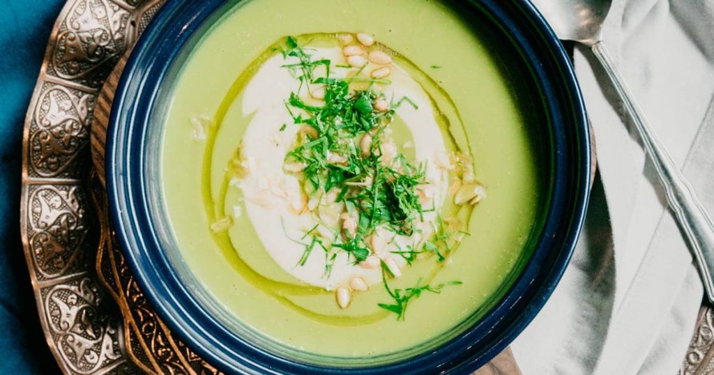 Vichyssoise, soupe froide de pommes de terre et poireaux