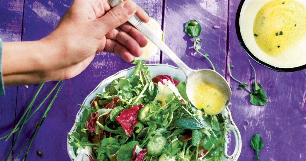 3 salades rondes avec des ajouts très originaux