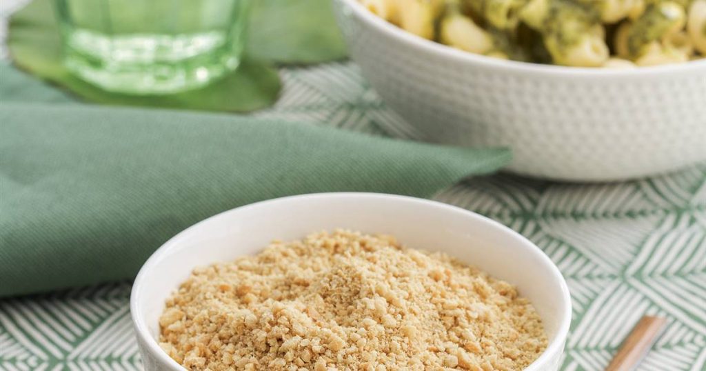 Comme le "parmesan", mais végétalien et très nutritif