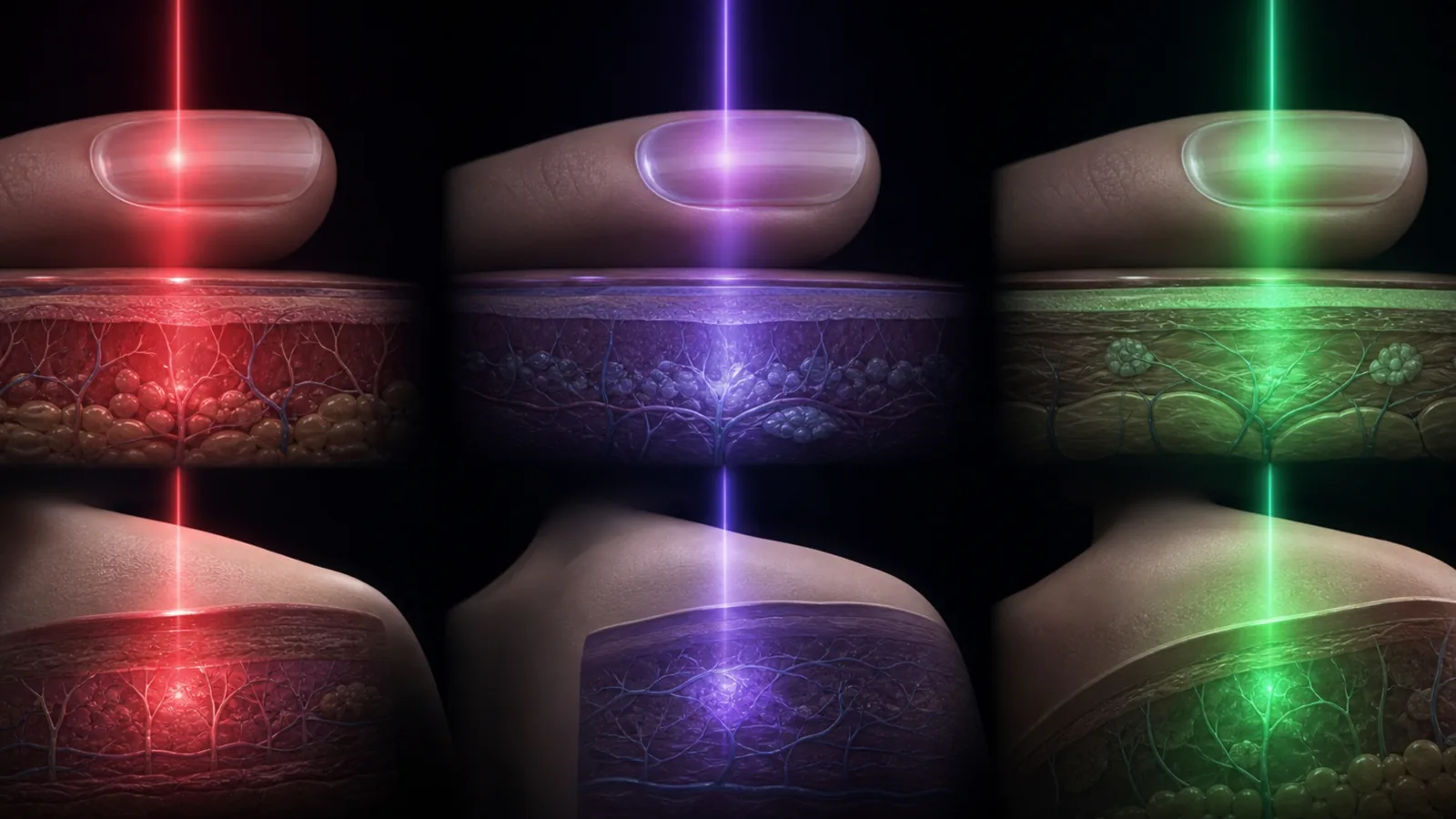Laser rouge, violet ou vert : quelles différences ?