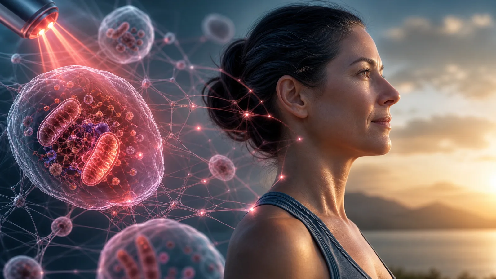 Photobiomodulation, régénération cellulaire et longévité : ce que montre la recherche