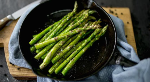 Asperge poelées