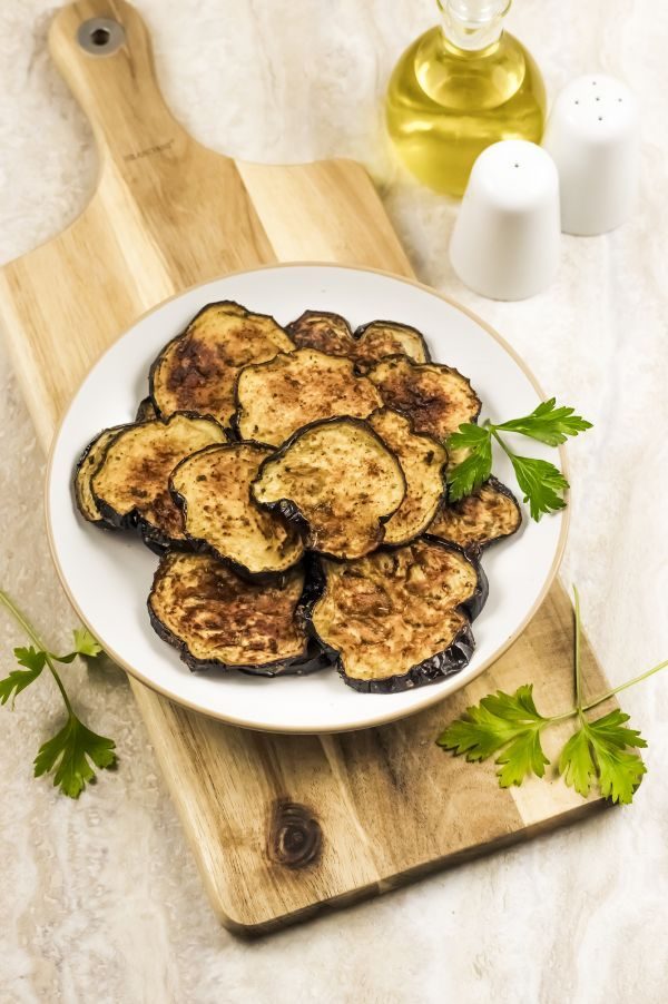 Aubergines grillées