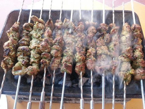 Brochettes de boeuf marinée à la marocaine