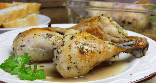Cuisses de poulet à la vapeur