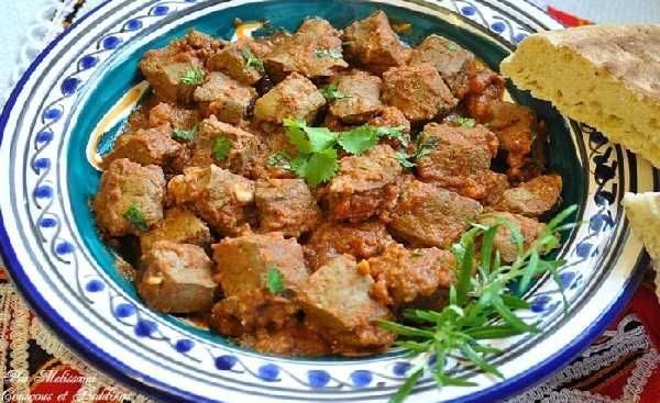 Foie de boeuf Kebda mchermla