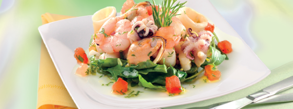 Salade fruits de mers