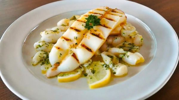 Calamar à la plancha