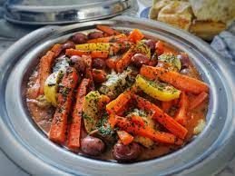tagine de poulet aux carottes