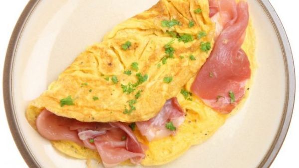 Tortilla de jambon de dinde